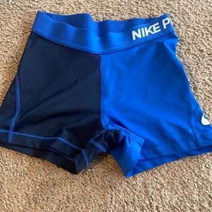 Nike pro athletic shorts